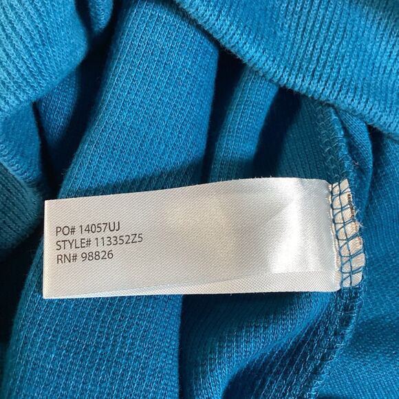 US POLO ASSN Men's Blue Ribbed Cotton Knit 1/4 Zip Pullover Sweater XL - Picture 13 of 15